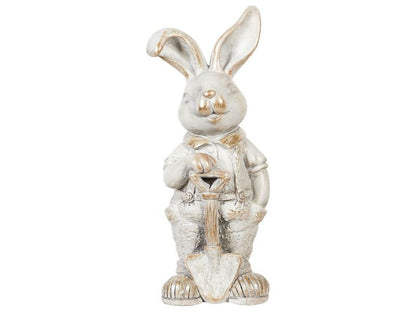 Dekorativ figur Simard MgO-plade Cottage klassisk hvid 1 stk.