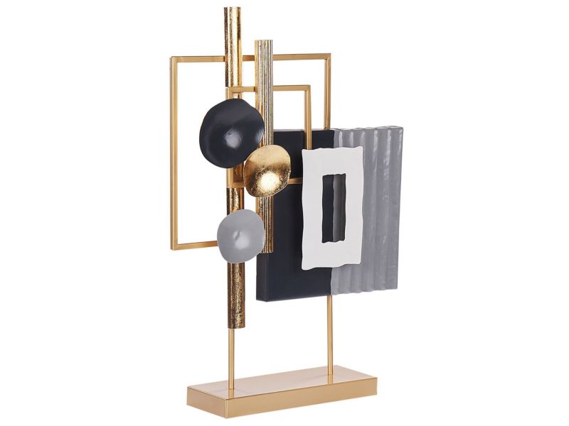 Dekorationsfigur Sulfur Jern Moderne Glamour Guld 1 stk.