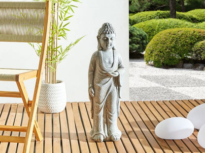 Dekorationsfigur Thoiry i MgO-plade Boho moderne grå 1 stk.