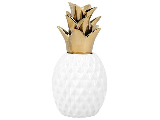 Dekorationsfigur Tyana keramik moderne glamour hvid 1 stk.