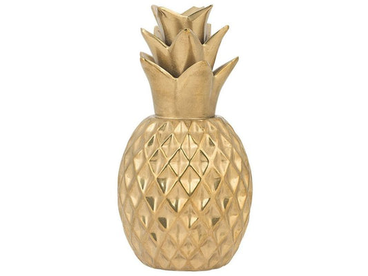 Dekorationsfigur Tyana keramik moderne glamour guld 1 stk.