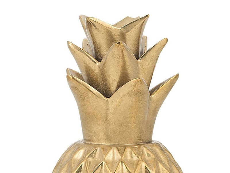 Dekorationsfigur Tyana keramik moderne glamour guld 1 stk.