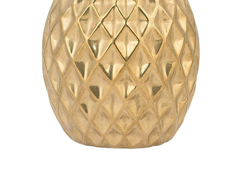 Dekorationsfigur Tyana keramik moderne glamour guld 1 stk.