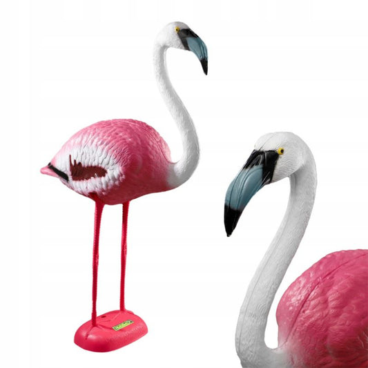 KADAX havefigur flamingo 80 cm stor XXL dekoration til haven 1 stk.