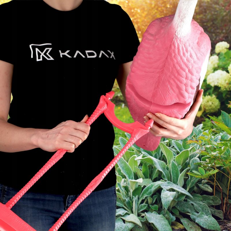 KADAX havefigur flamingo 80 cm stor XXL dekoration til haven 1 stk.