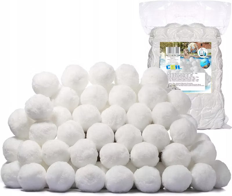 Filterkugler til Sandfilterpumpe 700 g Hvid