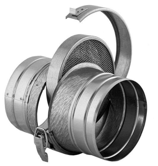Rund stålfilter Darco 150 mm