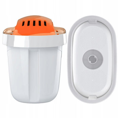 AquaFloow Maxi Hard vandfilter til kander, til hårdt vand, erstatning for Brita, Dafi og Aquaphor, 6 stk.