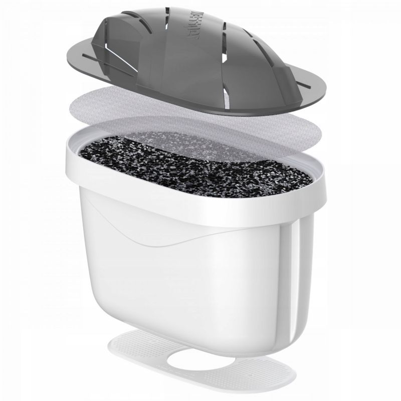 Wessper vandfilter til filterkander, erstatning for Brita Maxtra Plus, 4 stk.