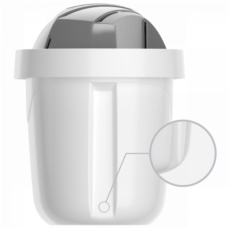 Wessper vandfilter til filterkander, erstatning for Brita Maxtra Plus, 4 stk.