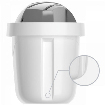 Wessper vandfilter til filterkander, erstatning for Brita Maxtra Plus, 4 stk.