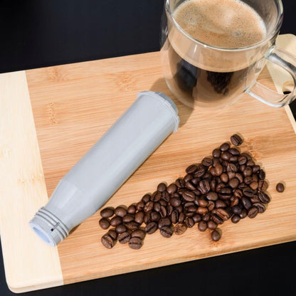 Wessper AquaClaro vandfilter til espressomaskiner – erstatning til Krups, Nivona og Siemens, aktivt kul, 8 stk.