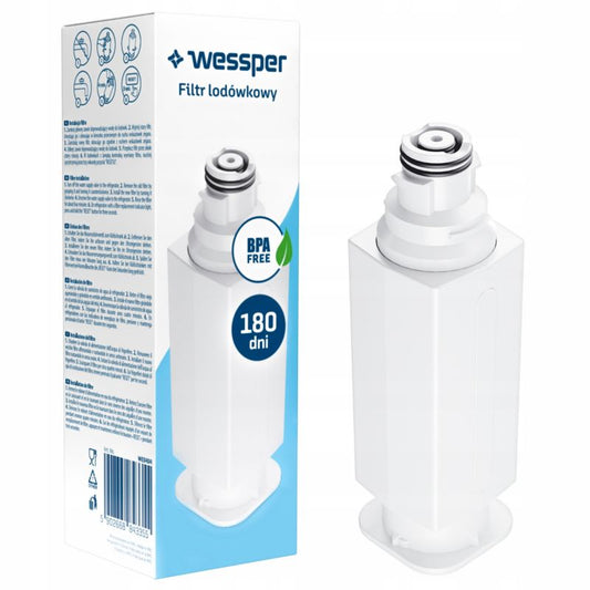 Wessper vandfilter til Samsung køleskabe RF, BRF, SRF – erstatning for DA97-17376B HAF-QIN, 1 stk.