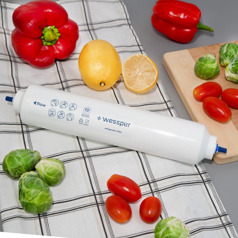 Wessper vandfilter til køleskab – erstatning for Samsung HAFEX/EXP DA29-10105J, aktivt kul, 1 stk.