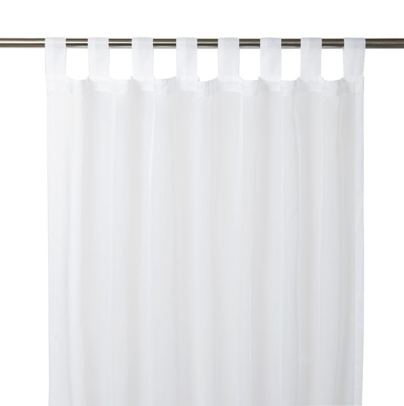 Hvid gardin 140 x 260 cm