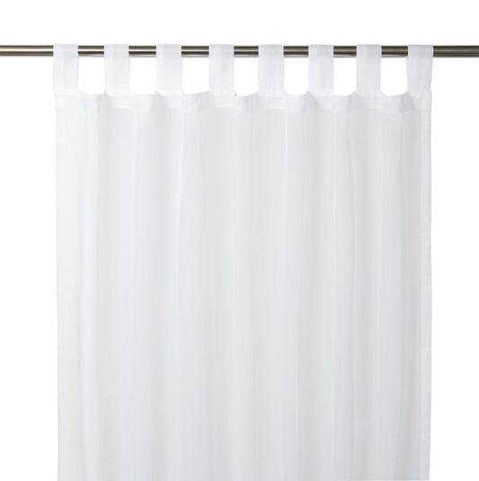Hvid gardin 140 x 260 cm