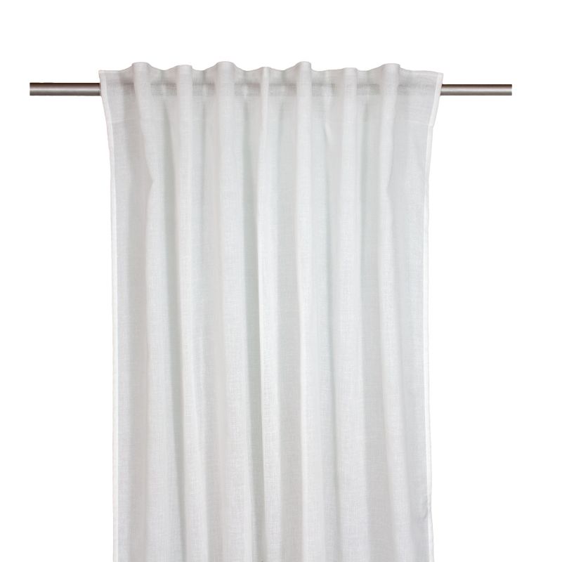 Gardinstof Alabama 140 x 280 cm i hvid-beige