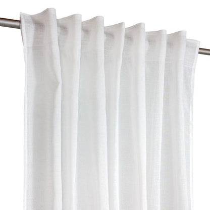 Gardinstof Alabama 140 x 280 cm i hvid-beige