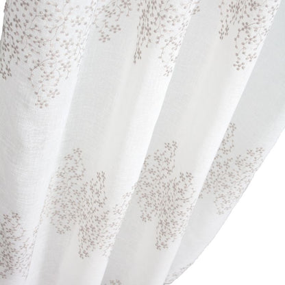 Gardinstof Alabama 140 x 280 cm i hvid-beige