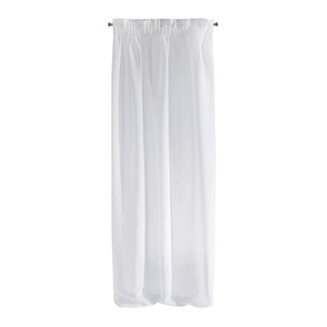 Elpidia gardin 140 x 270 cm hvid