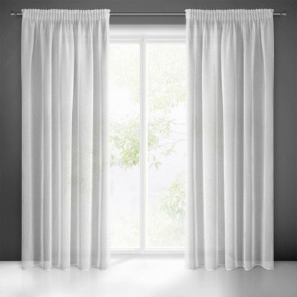 Eurofirany Angela gardin 140 x 300 cm hvid