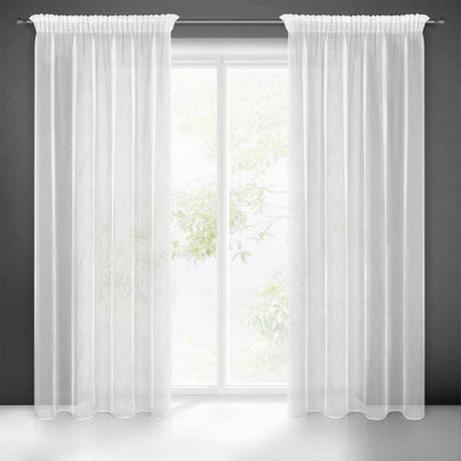 Eurofirany Nicea gardin 140 x 270 cm hvid