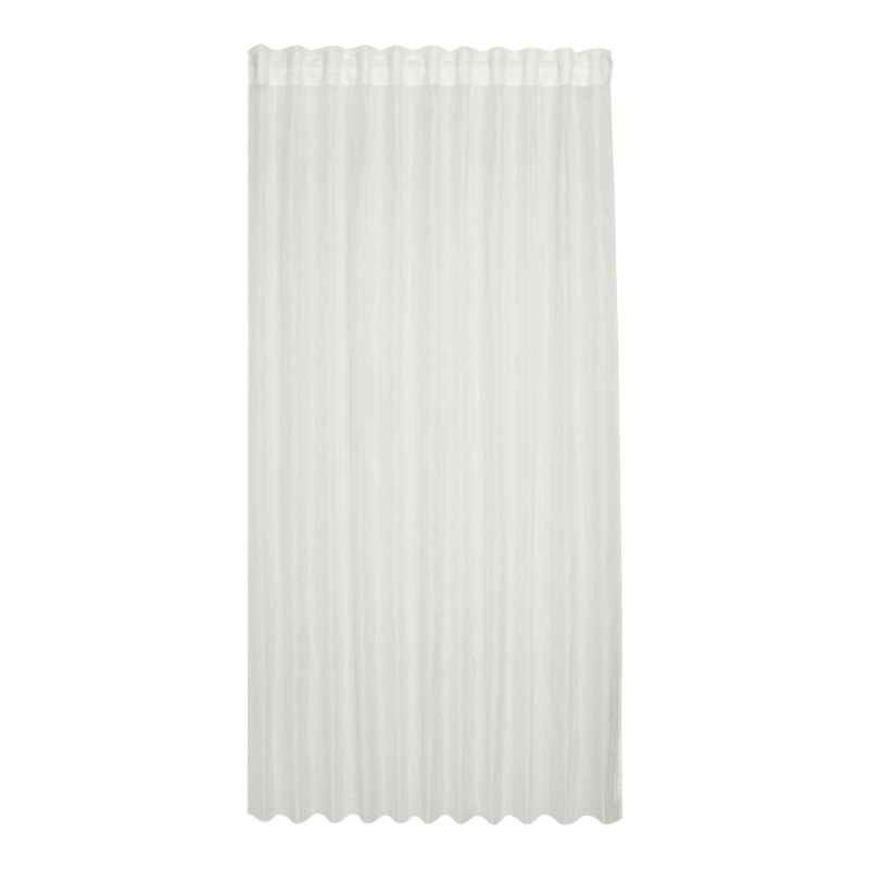 GoodHome gardin 290 x 300 cm hvid