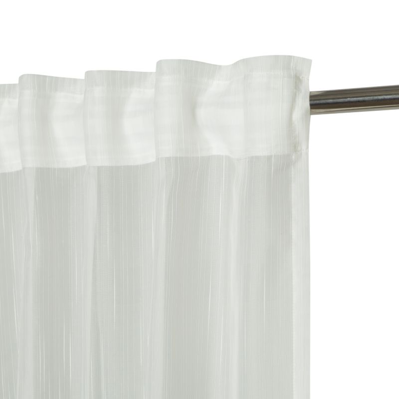 GoodHome gardin 290 x 300 cm hvid