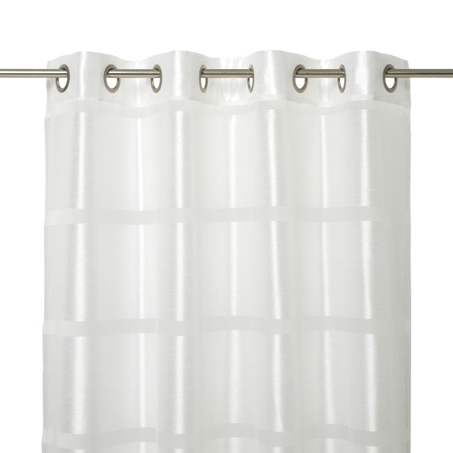 GoodHome Dokkle gardin 140 x 300 cm hvid