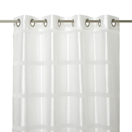 GoodHome Dokkle gardin 140 x 300 cm hvid