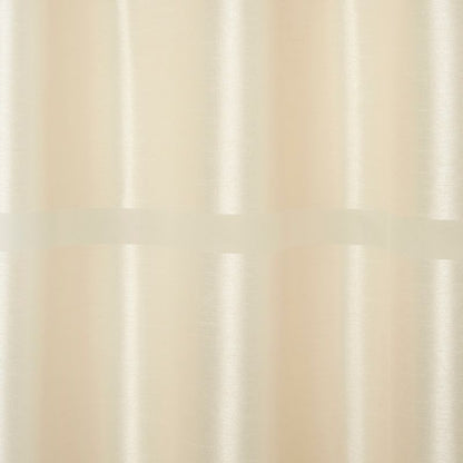 Gardinstof GoodHome Dokkle 140 x 300 cm kremfarvet