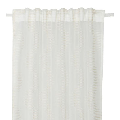 GoodHome Flame gardin 140 x 300 cm hvid