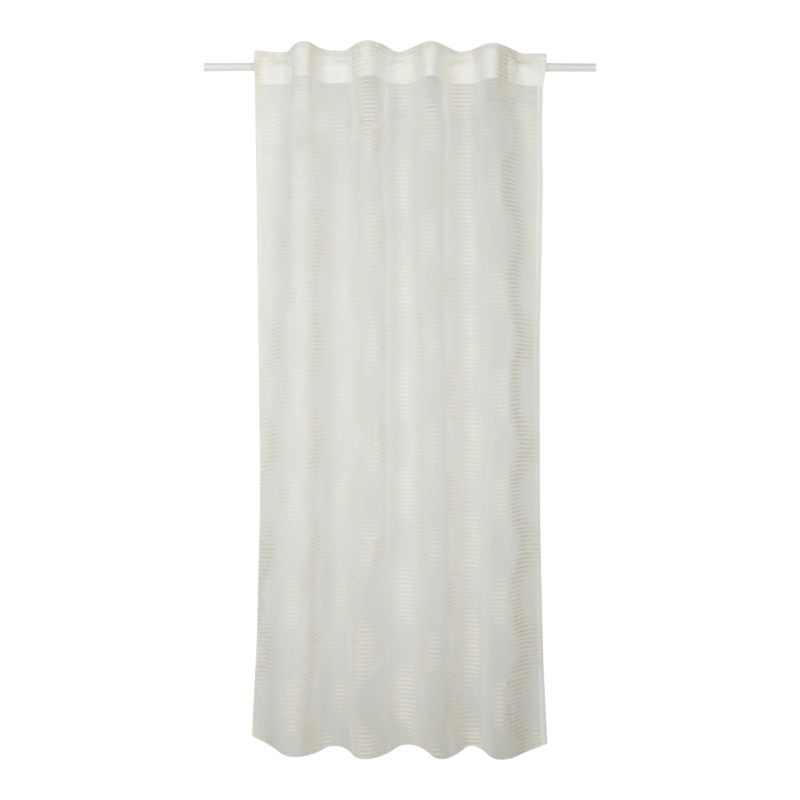 GoodHome Flame gardin 140 x 300 cm hvid