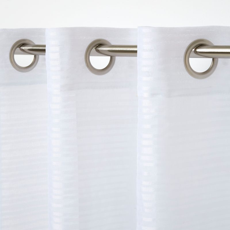 GoodHome Gorham gardin 140 x 260 cm hvid