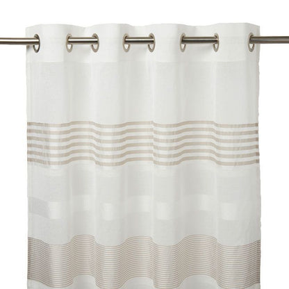 GoodHome Iris gardin 140 x 260 cm ecru