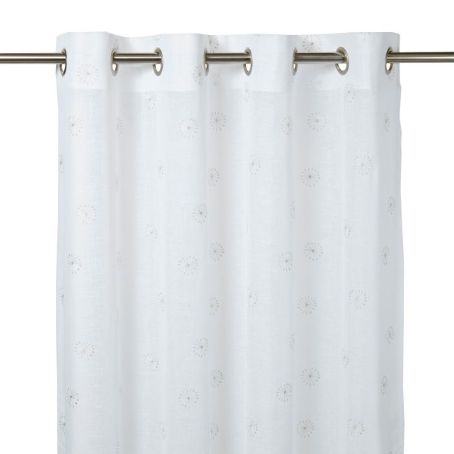 GoodHome Jaspe gardin 140 x 260 cm ecru