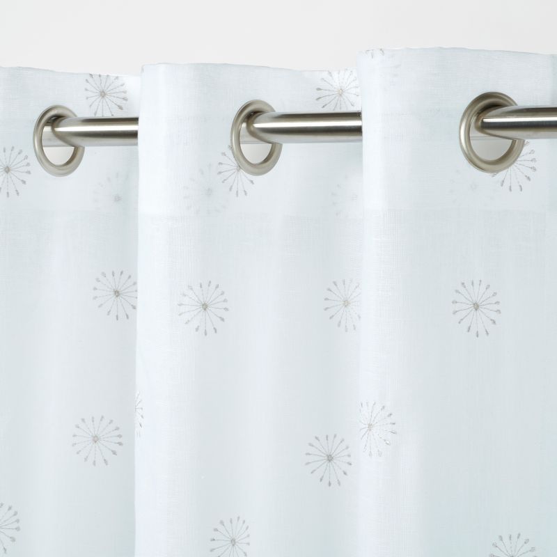 GoodHome Jaspe gardin 140 x 260 cm ecru