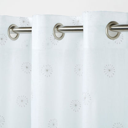 GoodHome Jaspe gardin 140 x 260 cm ecru
