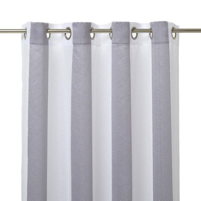 GoodHome Jima gardin 140 x 260 cm grå