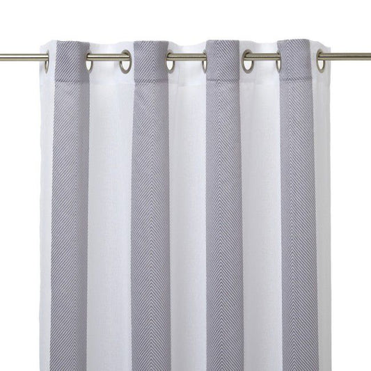 GoodHome Jima gardin 140 x 260 cm grå