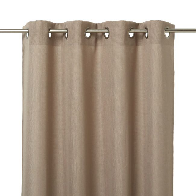 GoodHome Kippens gardin 140 x 260 cm brun
