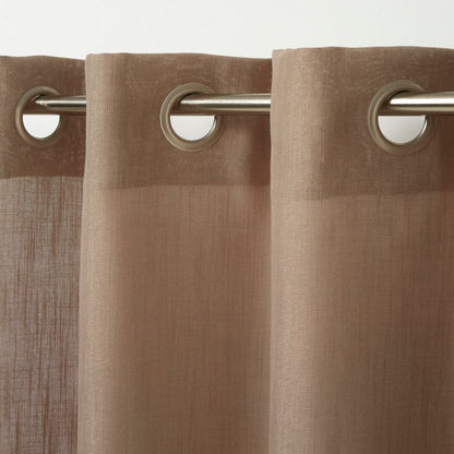 GoodHome Kippens gardin 140 x 260 cm brun