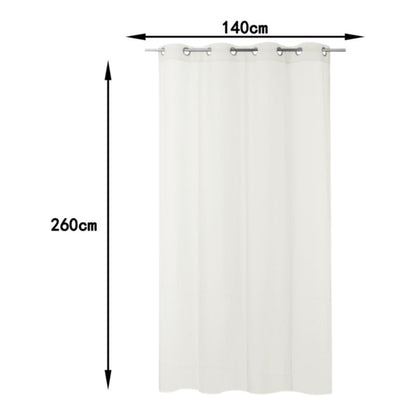 Gardiner GoodHome Kymbe 140 x 260 cm hvid