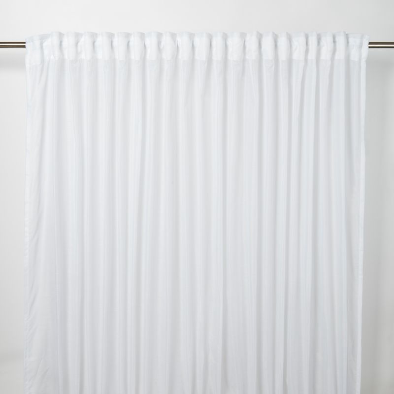 GoodHome Kymbe gardin 280 x 260 cm hvid
