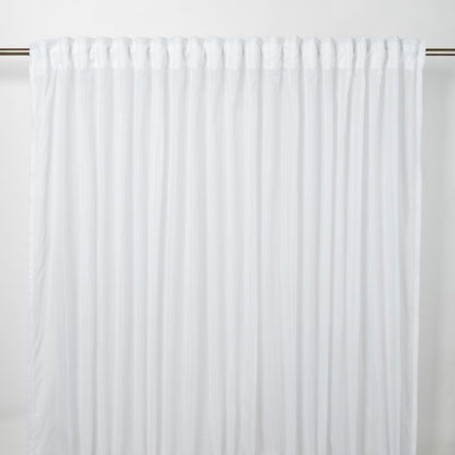 GoodHome Kymbe gardin 280 x 260 cm hvid