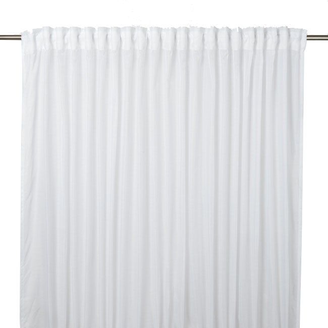 GoodHome Kymbe gardin 280 x 260 cm hvid
