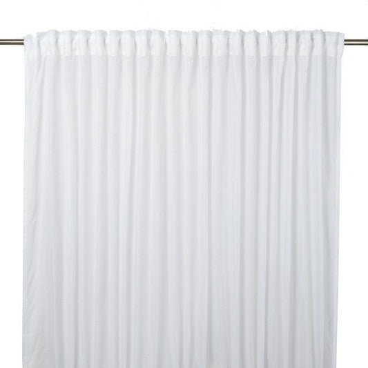 GoodHome Kymbe gardin 280 x 260 cm hvid