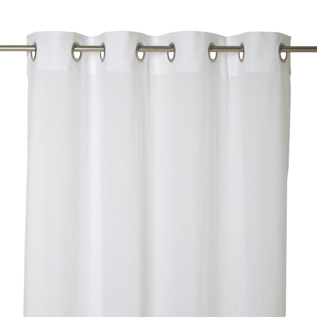 GoodHome Mayna gardin 140 x 260 cm hvid