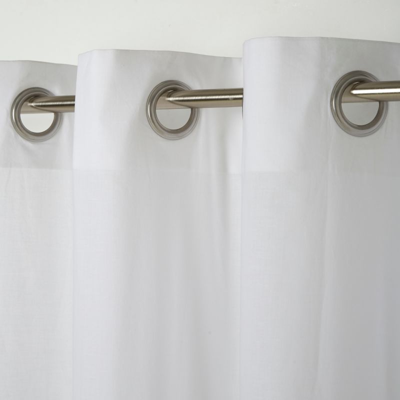 GoodHome Mayna gardin 140 x 260 cm hvid