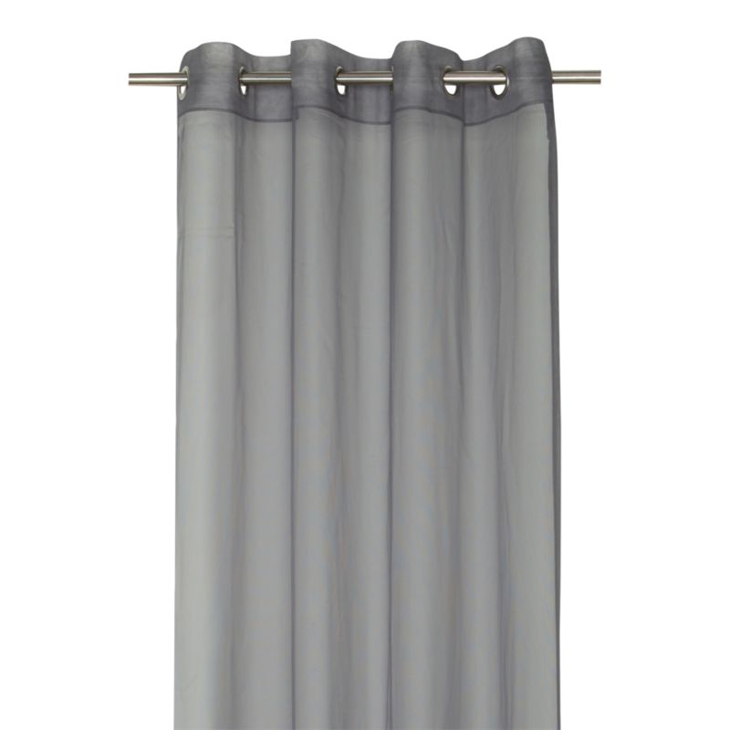 GoodHome Mesh gardin 140 x 300 cm grå